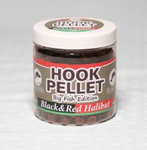 Horog pellet - Black&Red Halibut